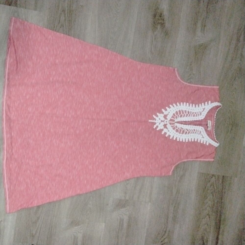 Dress / Max Studio Sleeveless Crochet Embellished Tunic Women's Small - Picture 3 of 7